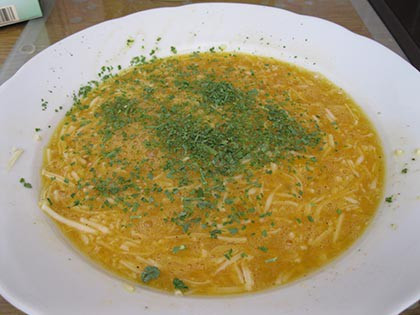 Olasz tojásleves parmezánnal (Stracciatella leves)